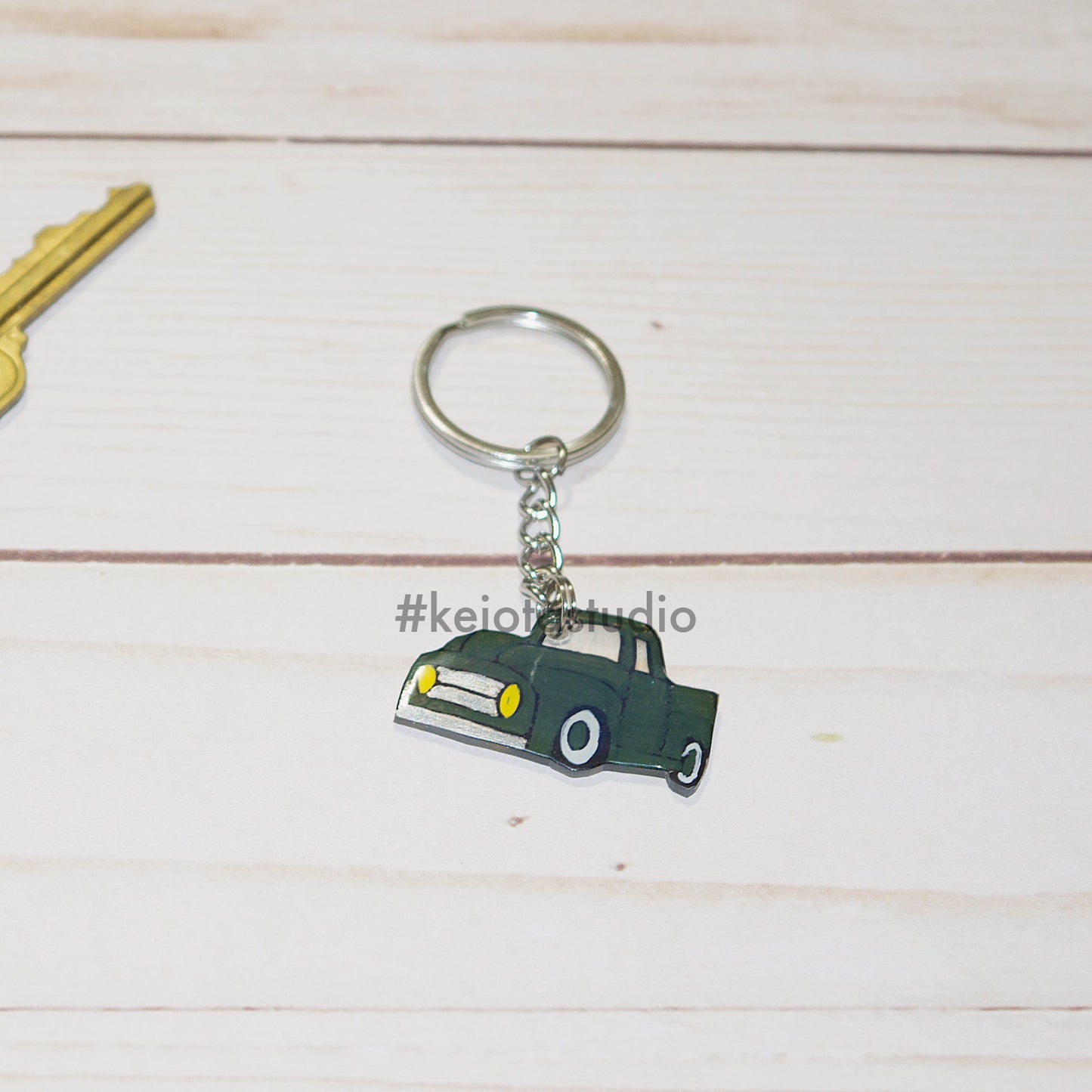 Vintage Truck Keychain