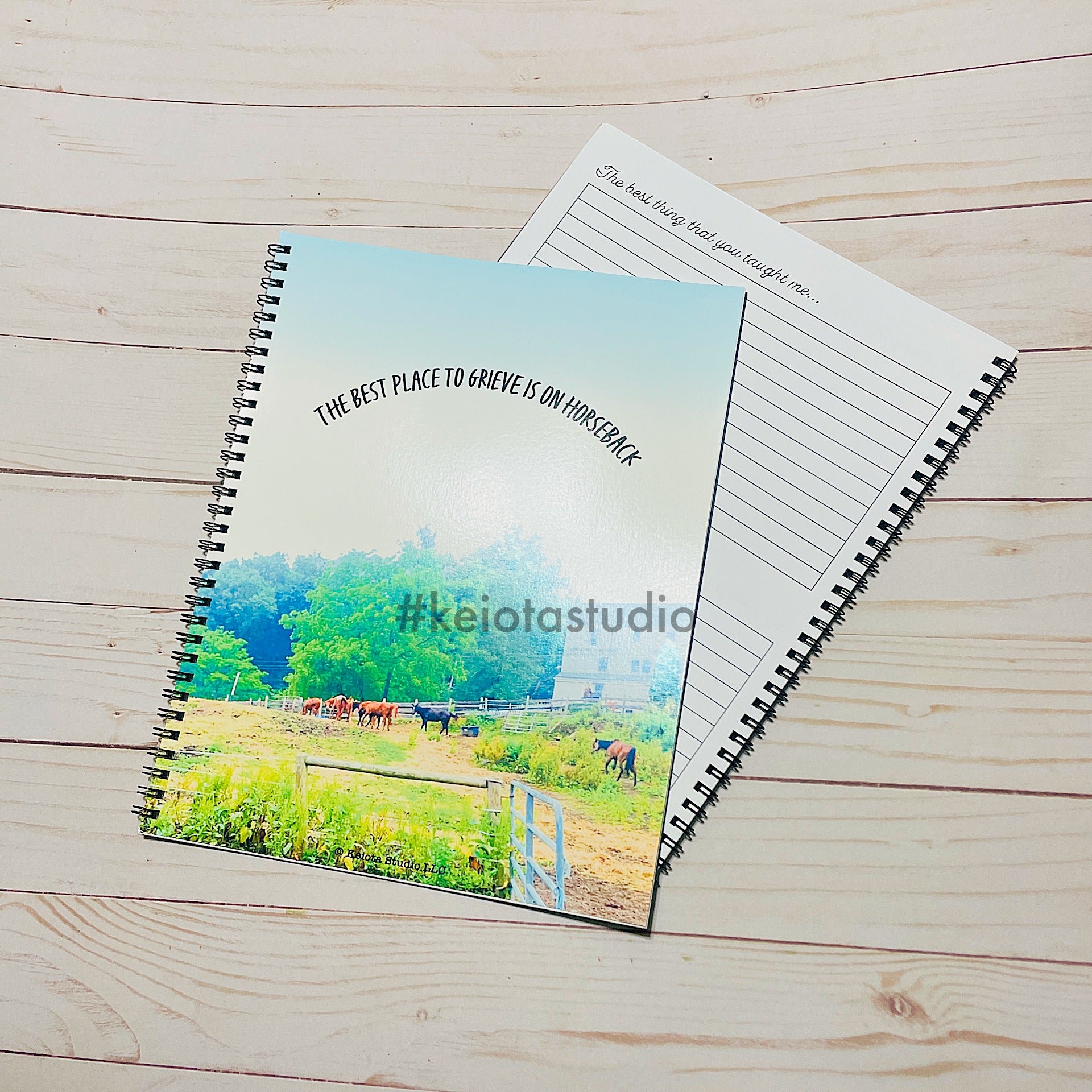 Best Place on Horseback Grief Journal