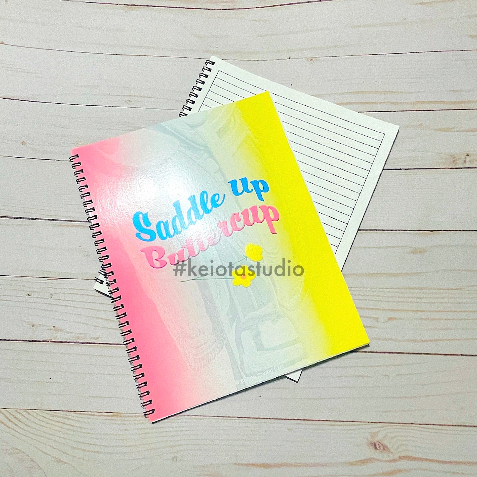 Saddle Up Buttercup Notebook Journal