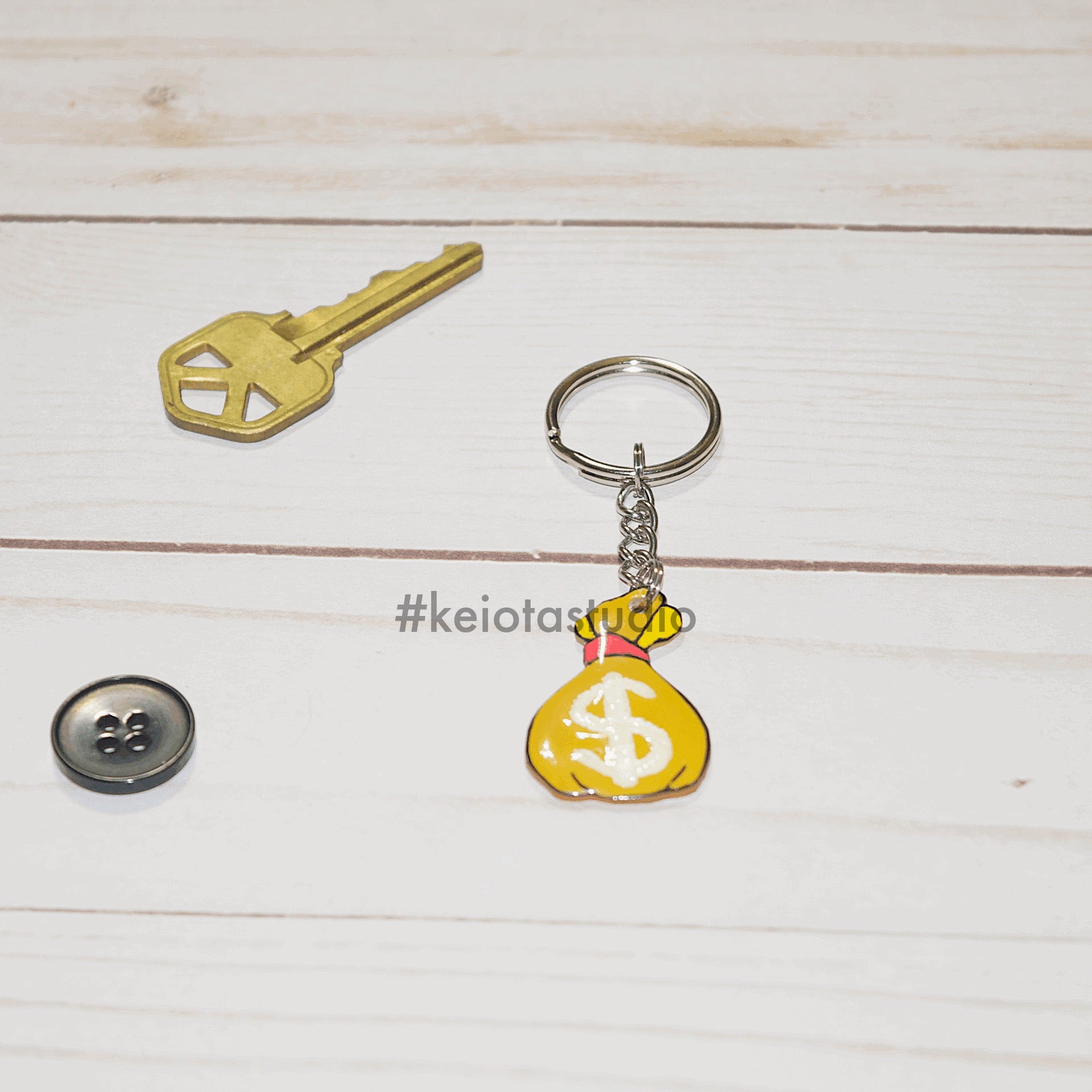 Money Bag Keychain