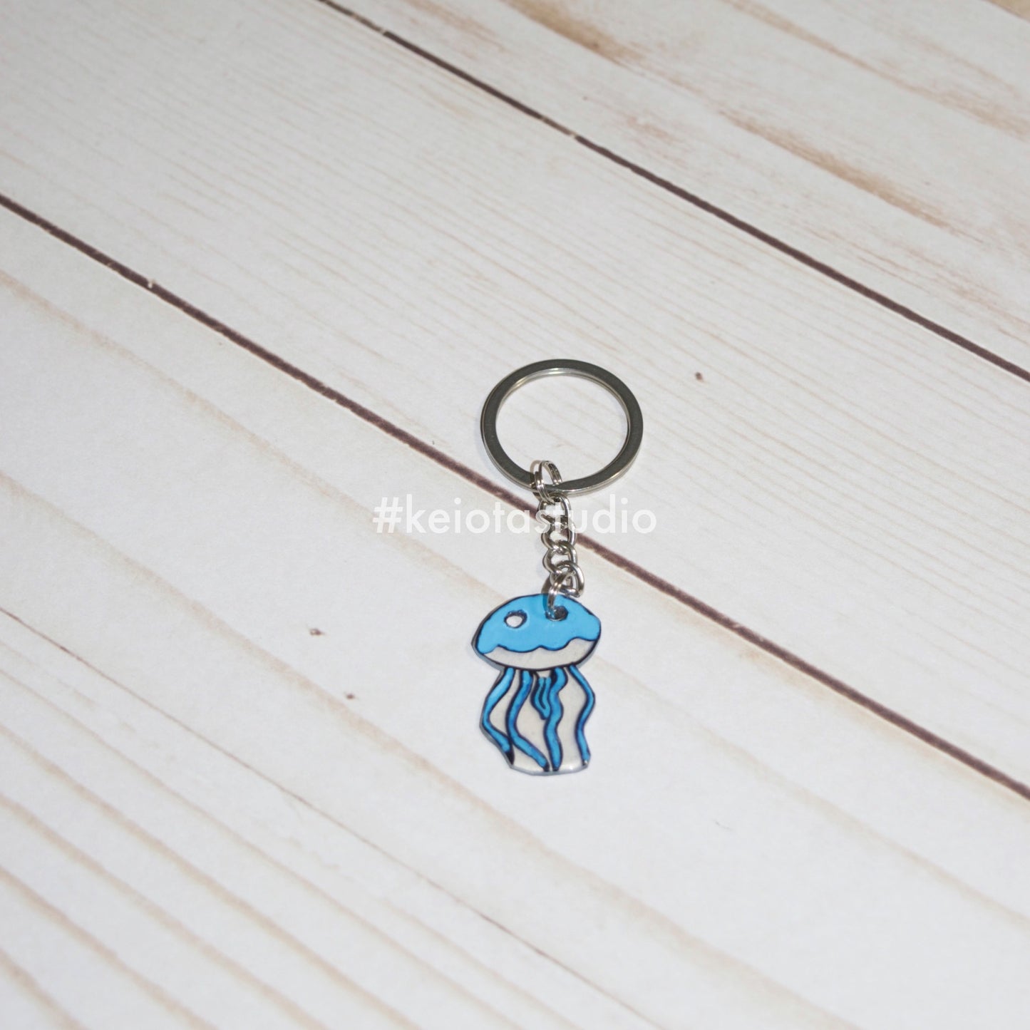 Jellyfish Keychain