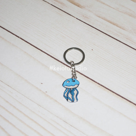 Jellyfish Keychain