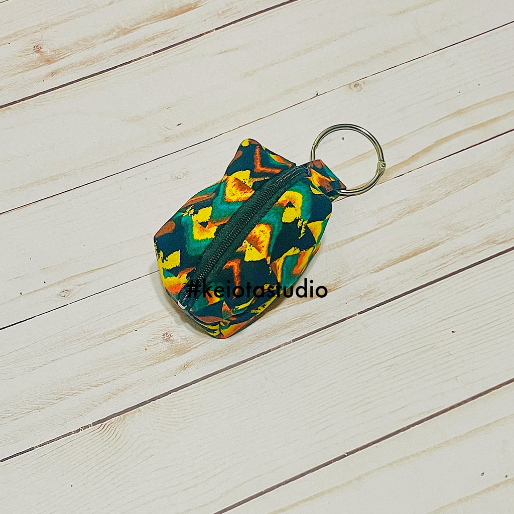 Carnival Cotton Keychain Pouch
