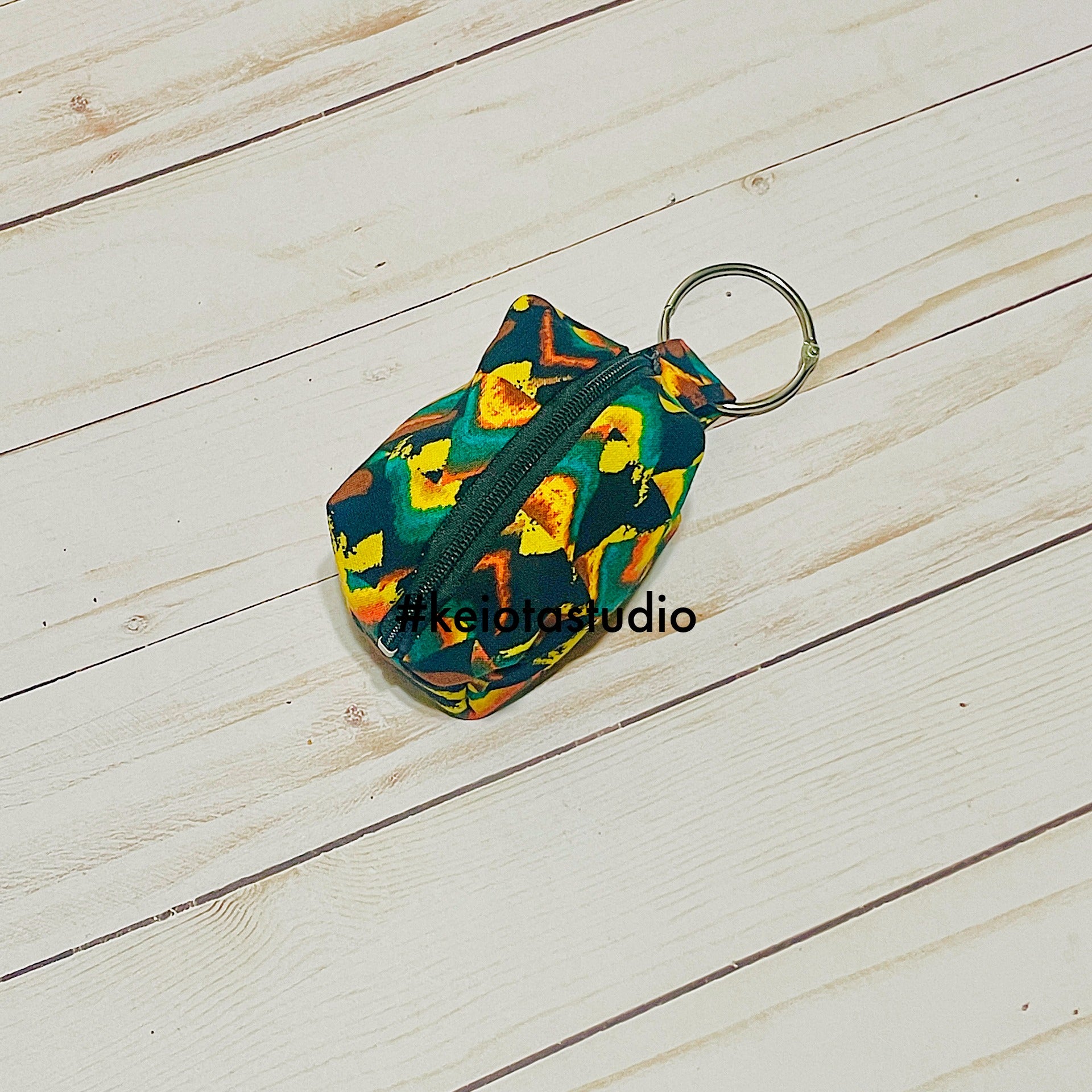 Carnival Cotton Keychain Pouch