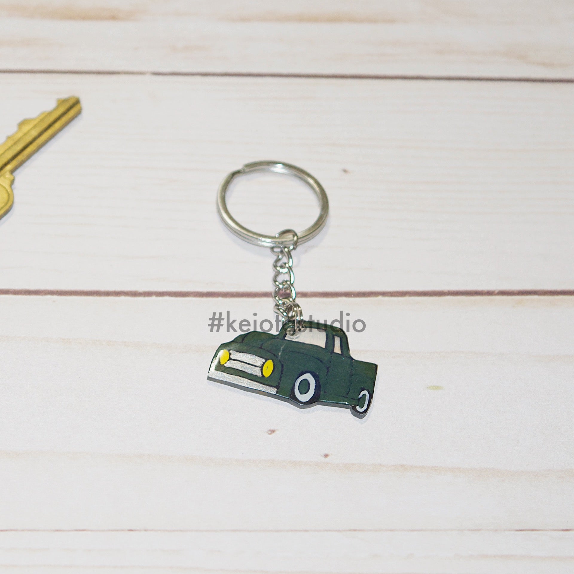 Vintage Truck Keychain