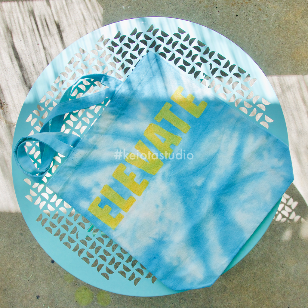 Elevate Tie-dye Tote Bag