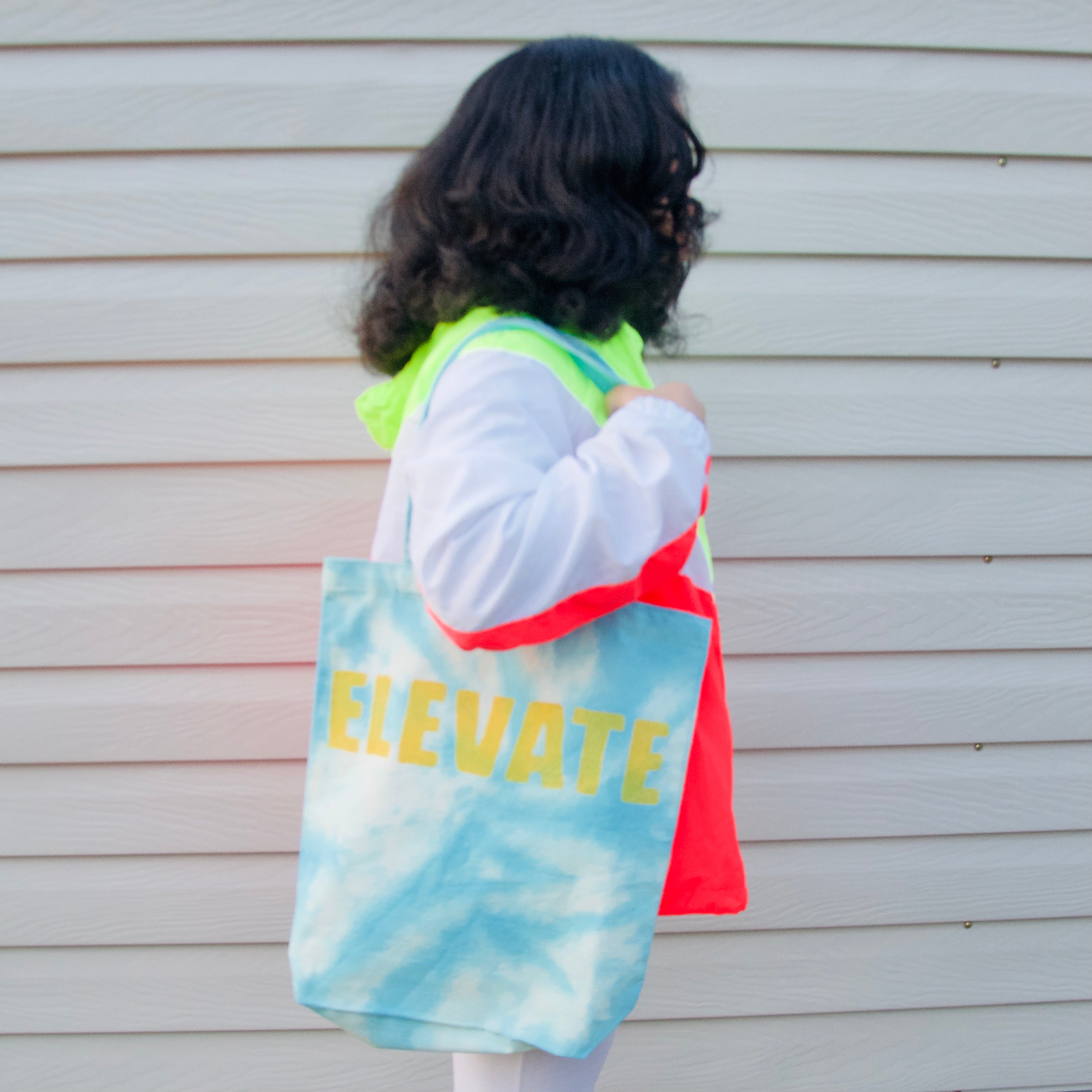 Elevate Tie-dye Tote Bag