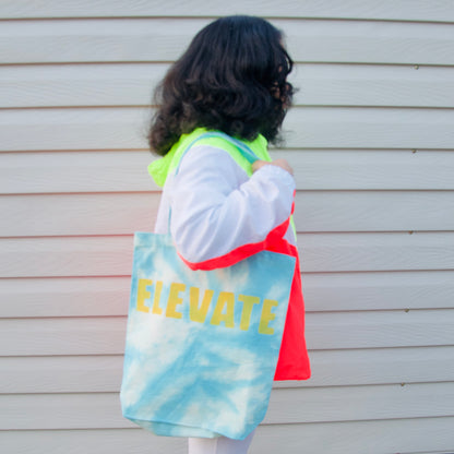 Elevate Tie-dye Tote Bag