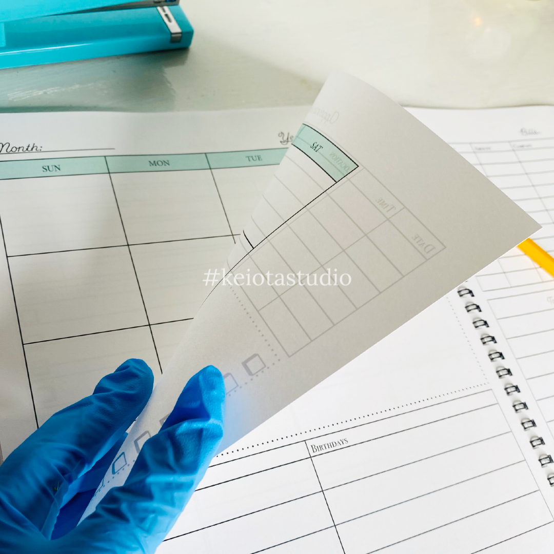 Goals Monthly Planner