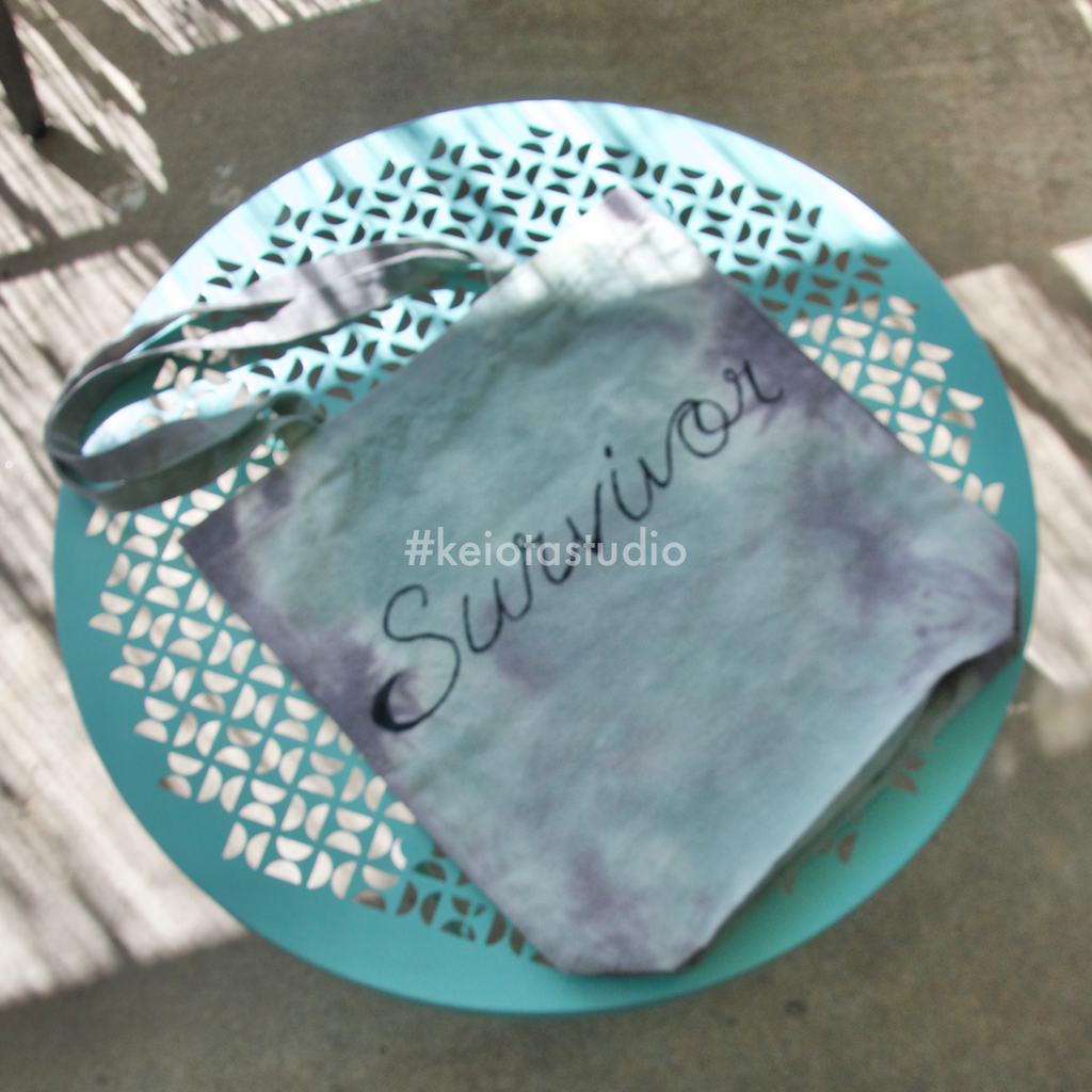 Survivor Tie-dye Tote Bag