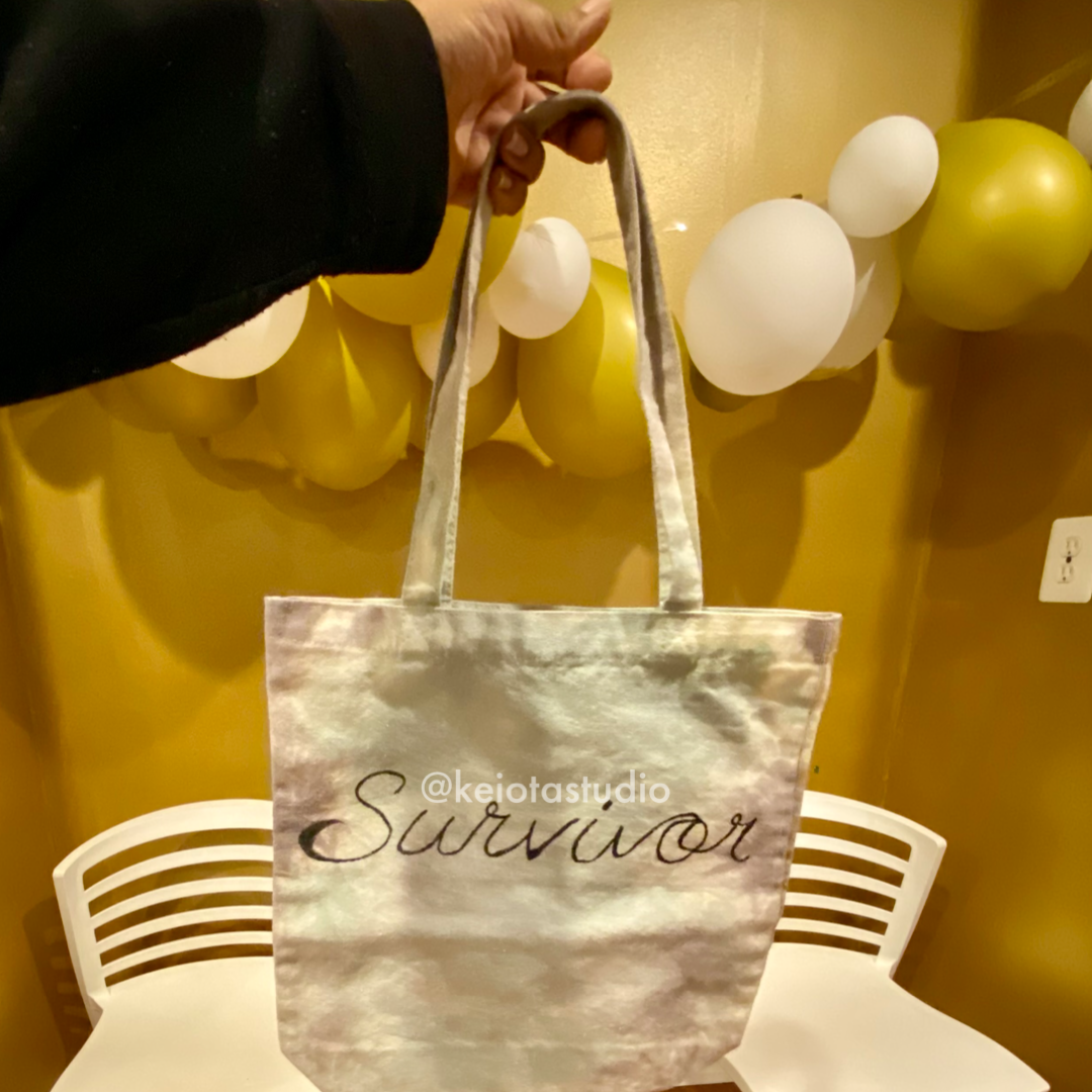Survivor Tie-dye Tote Bag