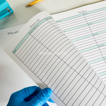 Goals Monthly Planner