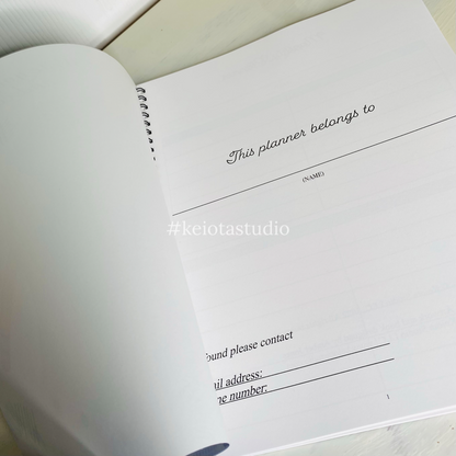 Goals Monthly Planner